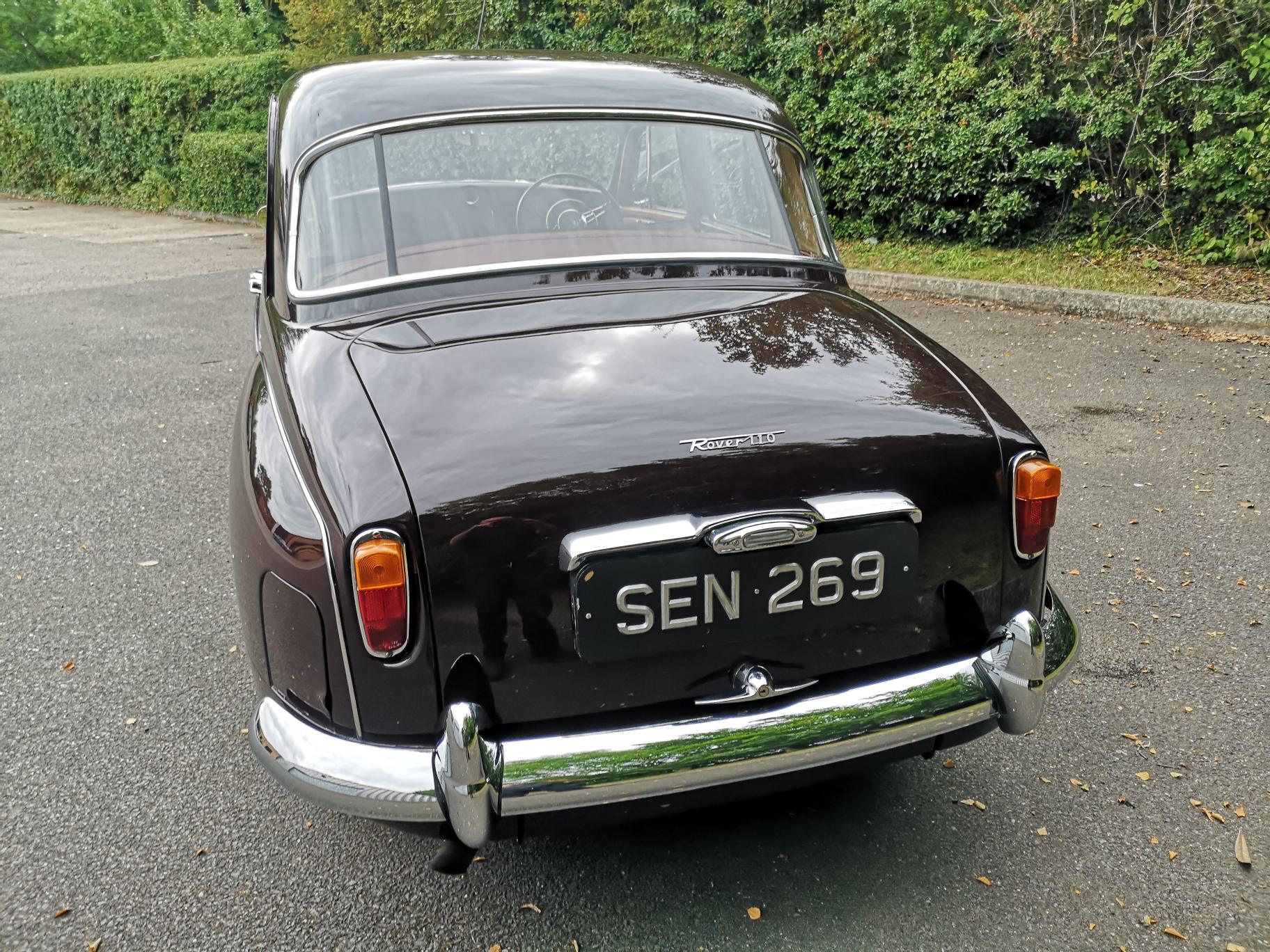 1963 Rover P4 110 Sherwood Restorations